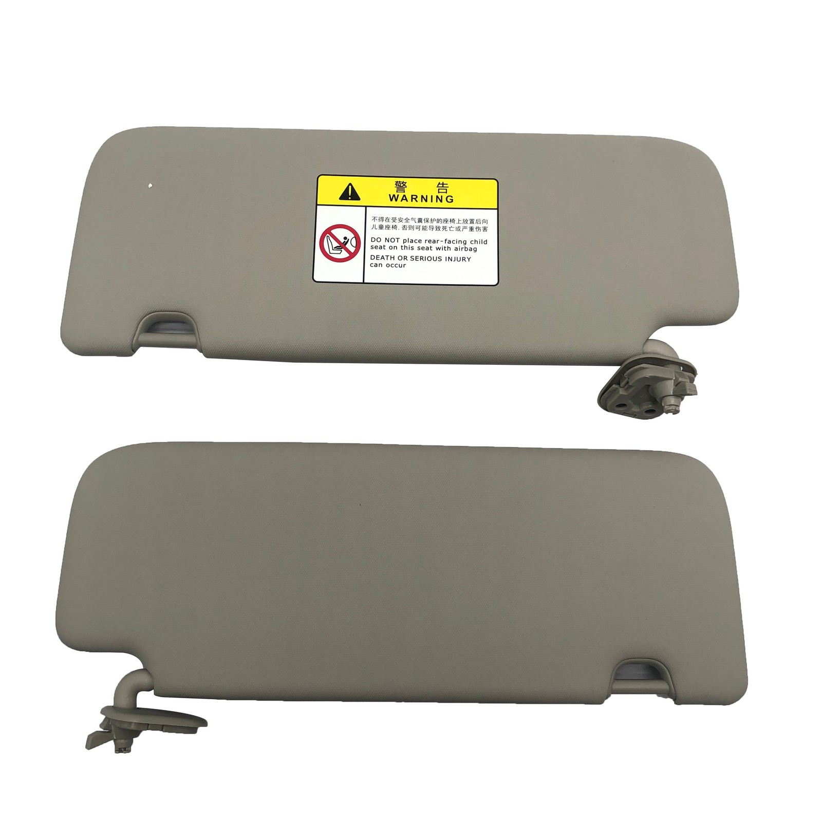 A pair Sun Visor Mirror Sunvisor Grey For KIA SPORTAGE 85210D9110ED 85220D9110ED