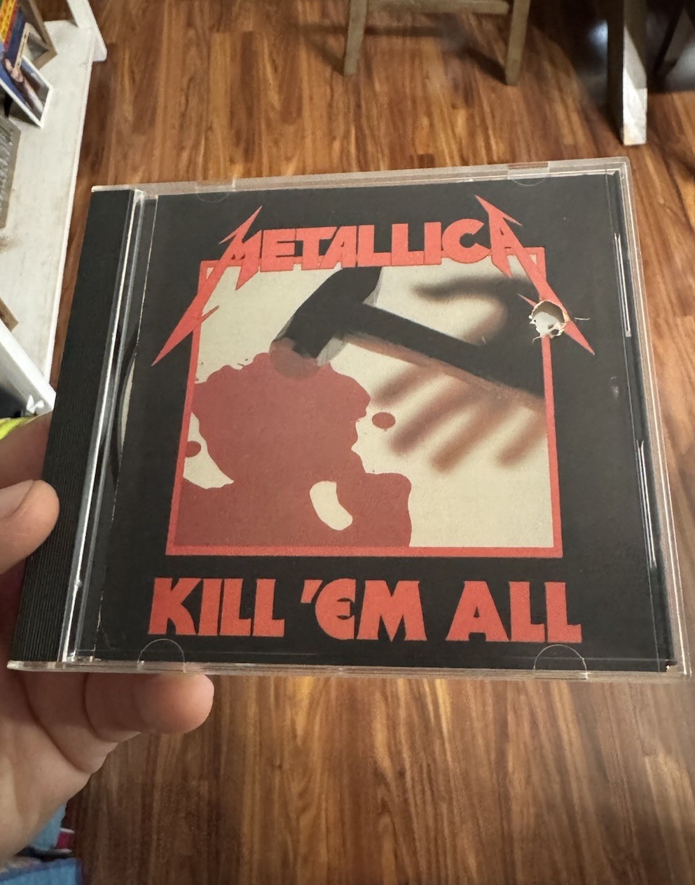 Metallica Kill 'Em All CD (1983, Megaforce Records) MRI CD 069 First Press Metallica Kill 'Em All CD (1983, Megaforce Records) MRI CD 069 First Press