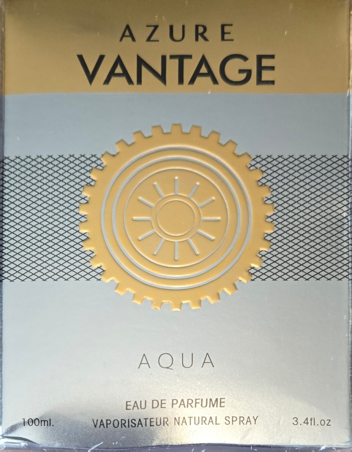 AZURE VANTAGE AQUA Secret Plus Eau de Parfum Cologne Perfume