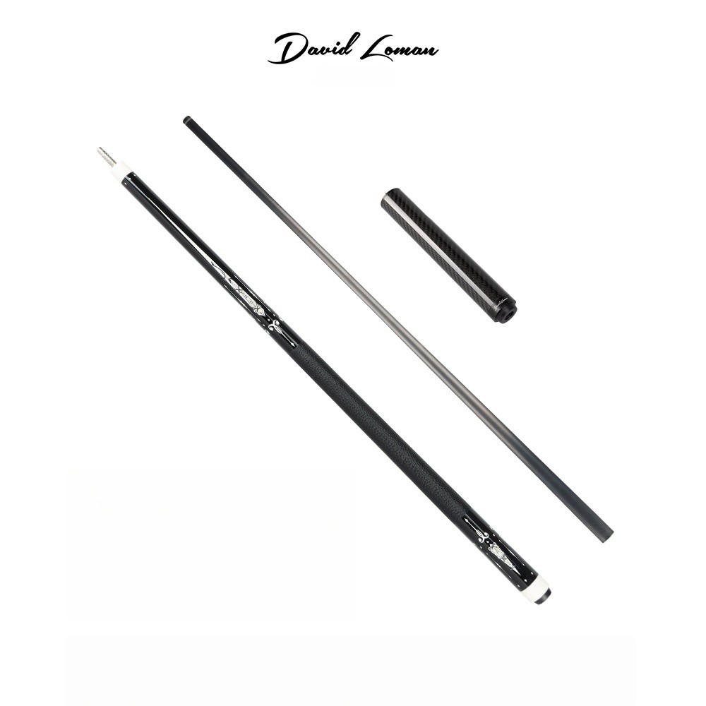 David Loman 58In Pro-Taper Carbon Billiard Pool Cue Stick 10.5/11.5/11.8/12.5mm David Loman 58In Pro-Taper Carbon Billiard Pool Cue Stick 10.5/11.5/11.8/12.5mm