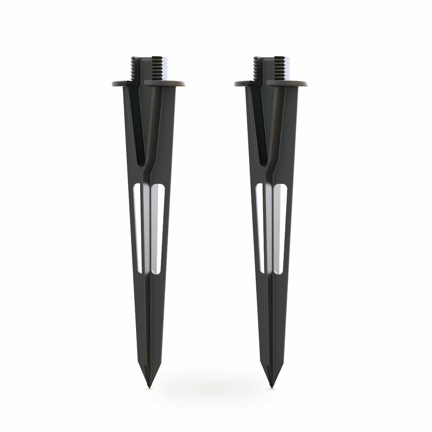 GOODSMANN Sturdy Solid Ground Spike Path/Spot/Floodlight Replacement Stake 2 PCS GOODSMANN Sturdy Solid Ground Spike Path/Spot/Floodlight Replacement Stake 2 PCS