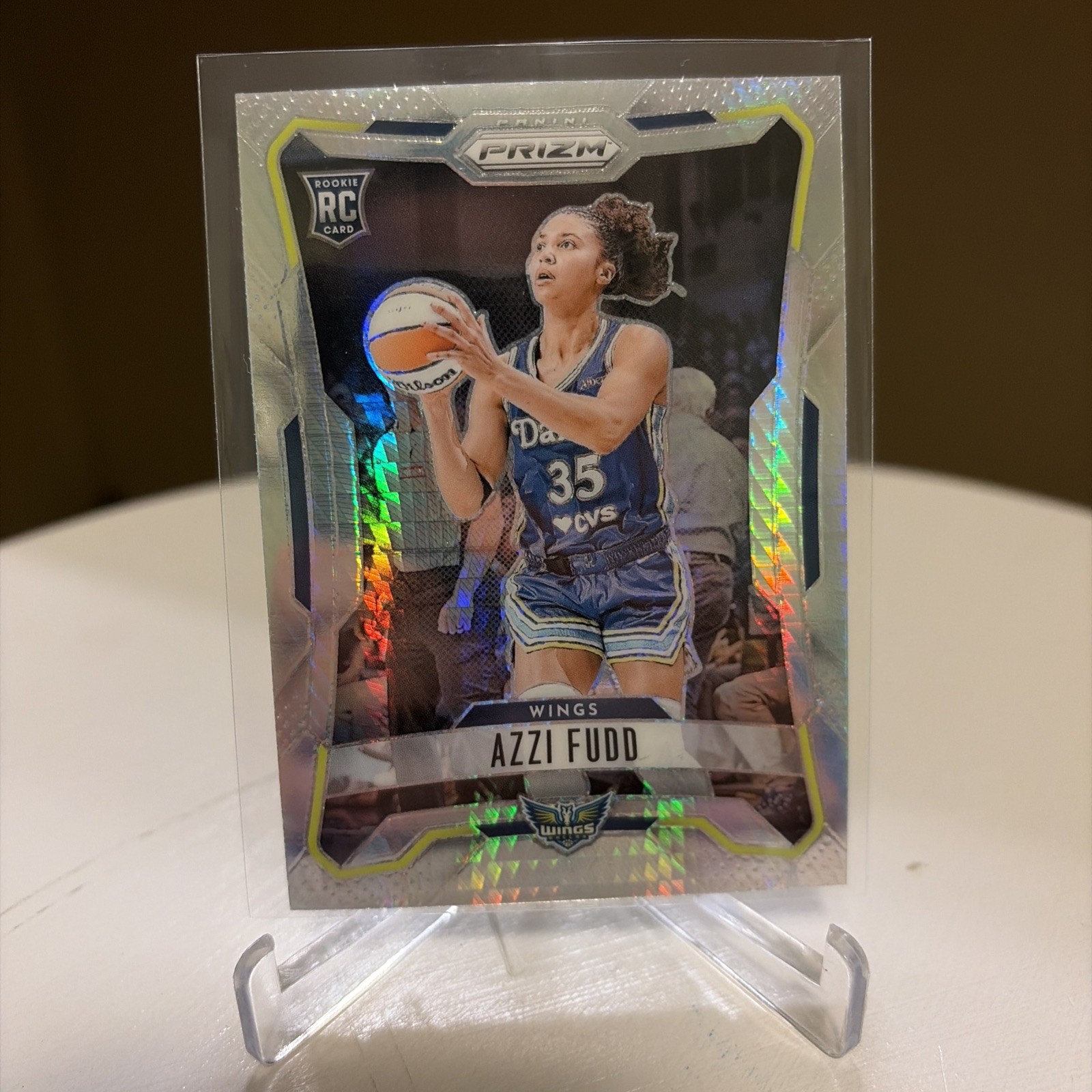 2026 Panini Prizm WNBA Azzi Fudd Hyper Rookie RC #35 2026 Panini Prizm WNBA Azzi Fudd Hyper Rookie RC #35