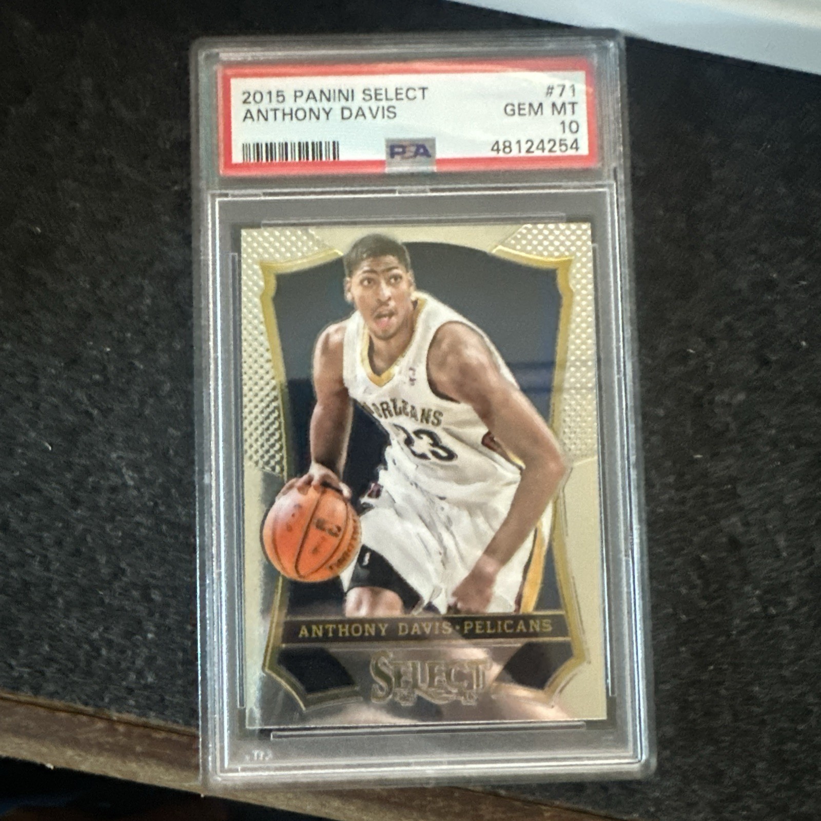 2014 Select ANTHONY DAVIS PSA 10 Gem Mint 2014 Select ANTHONY DAVIS PSA 10 Gem Mint