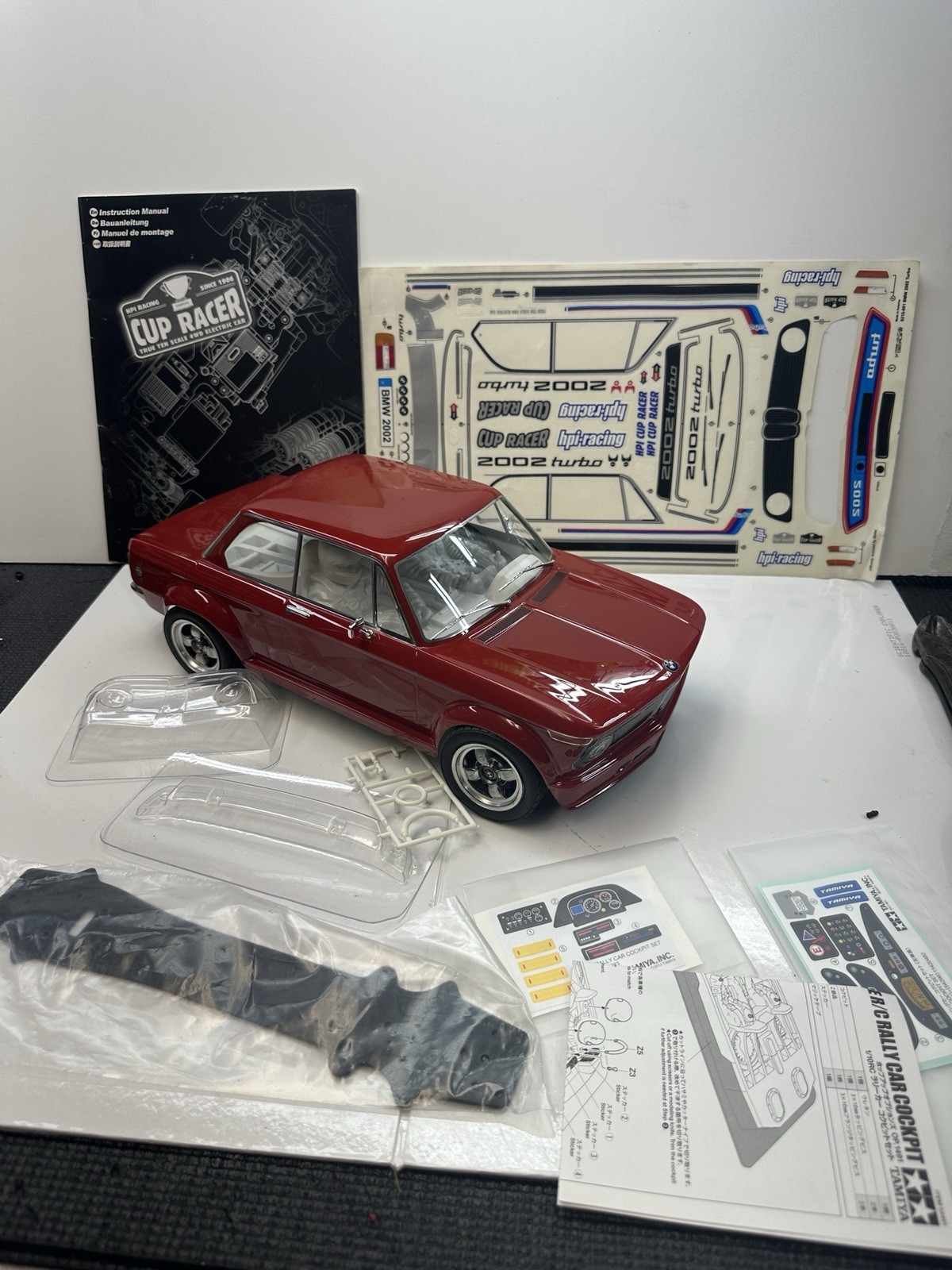 HPI Cup Racer True Ten Roller BMW Vintage Rc Car HPI Cup Racer True Ten Roller BMW Vintage Rc Car