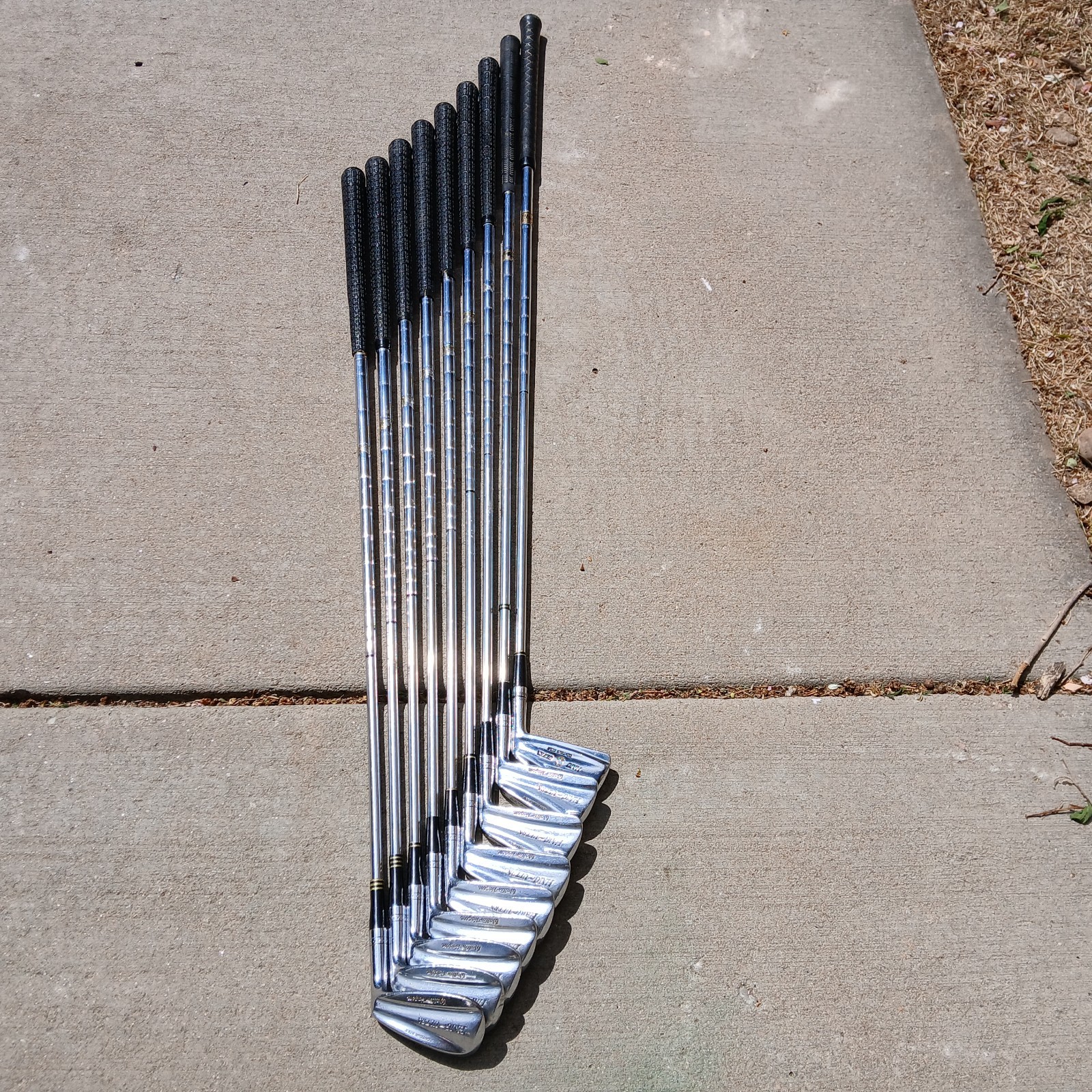 50s/60s Walter Hagen Haig Ultra Fluid Feel 385 Iron Set 2 3 4 5 6 7 8 9 PW