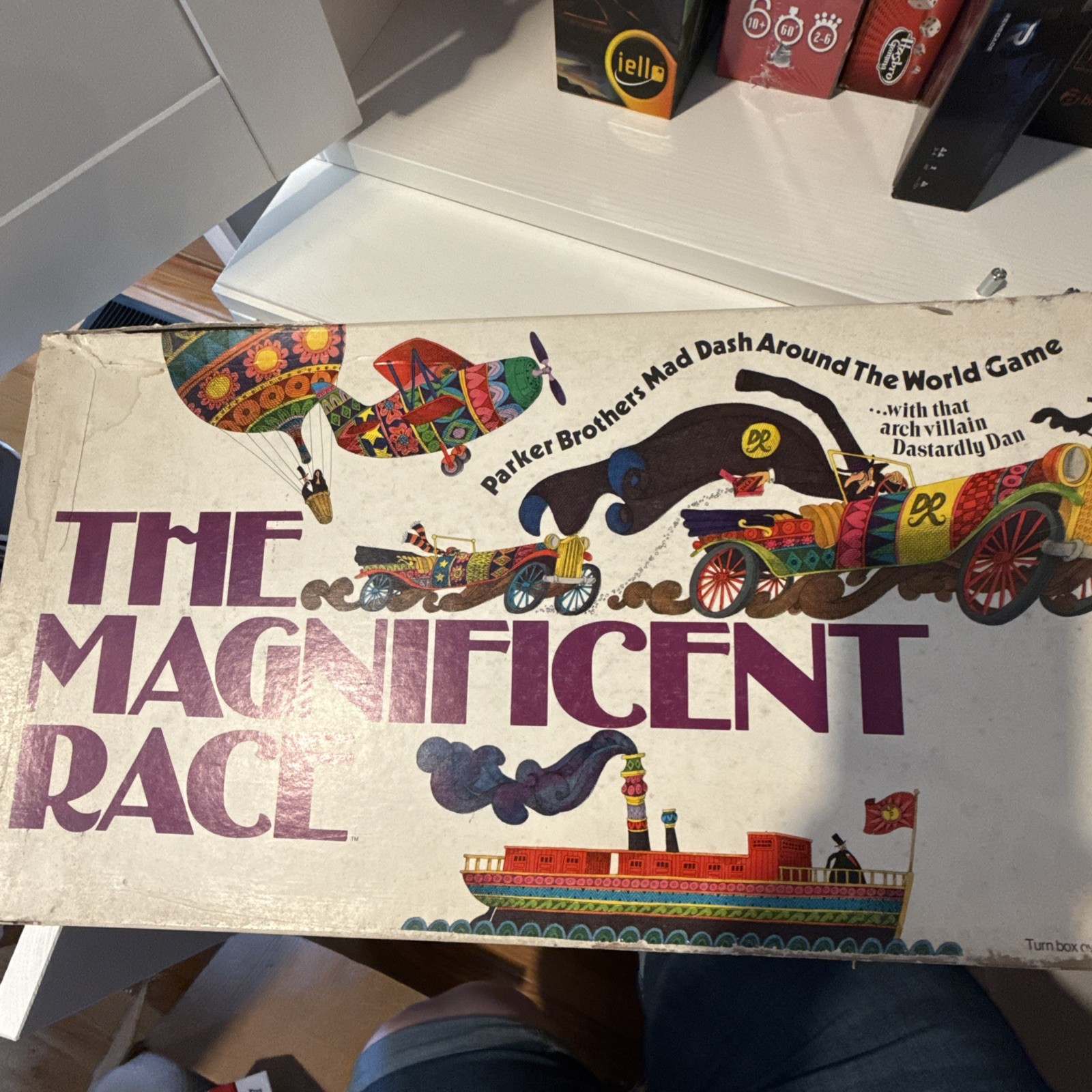 Parker Brothers the Magnificent Race Board Game Parker Brothers the Magnificent Race Board Game