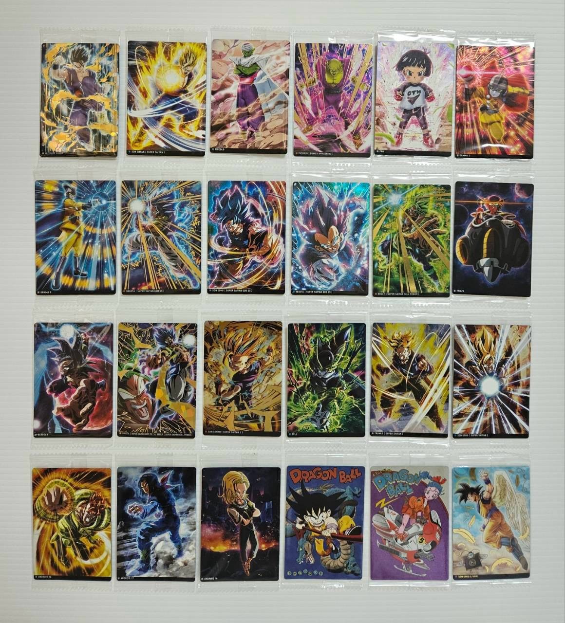 Dragon Ball Itajaga Card vol.1 to vol.10  Complete Japanese  BANDAI Sealed