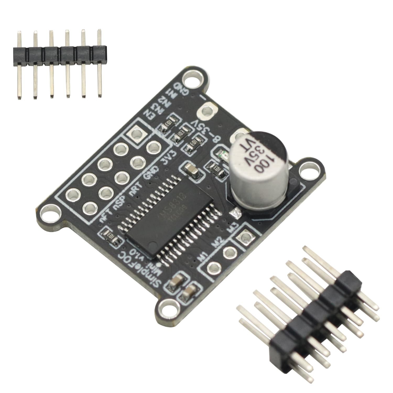 1 PCS Brushless Motor Controller Driver Board FOC Control SVPWM SPWM Module