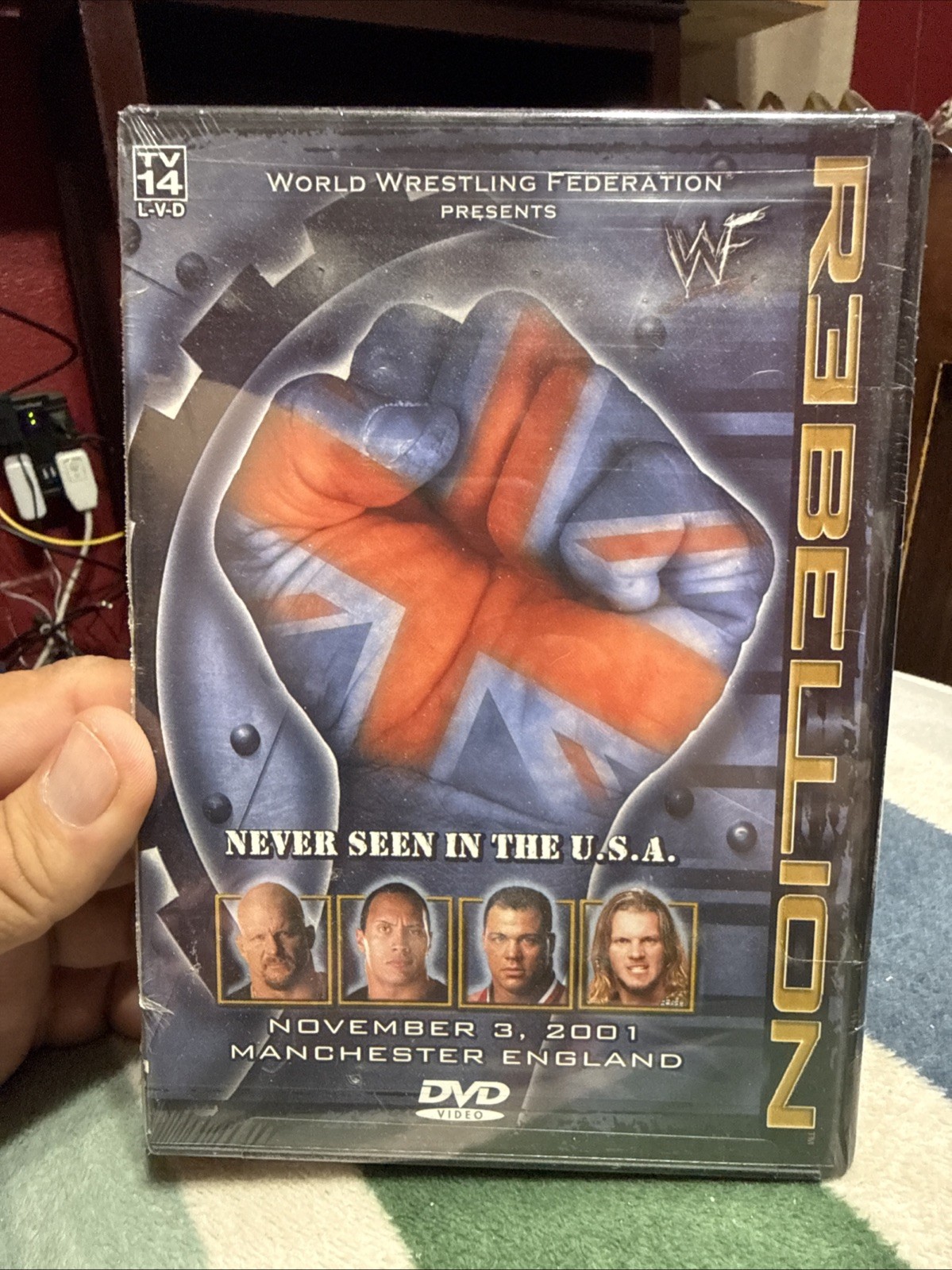 WWF WWE AEW TNA - Rebellion (DVD, 2002)
