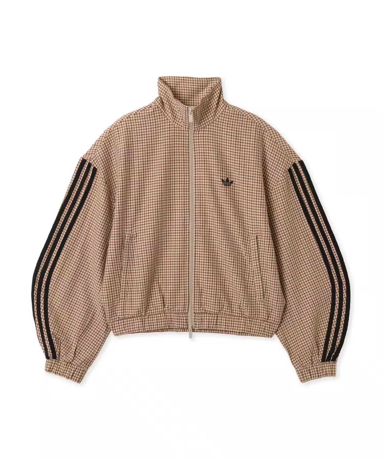 adidas Originals Checkered All Over Print Track Jacket Retro Classic Women Size