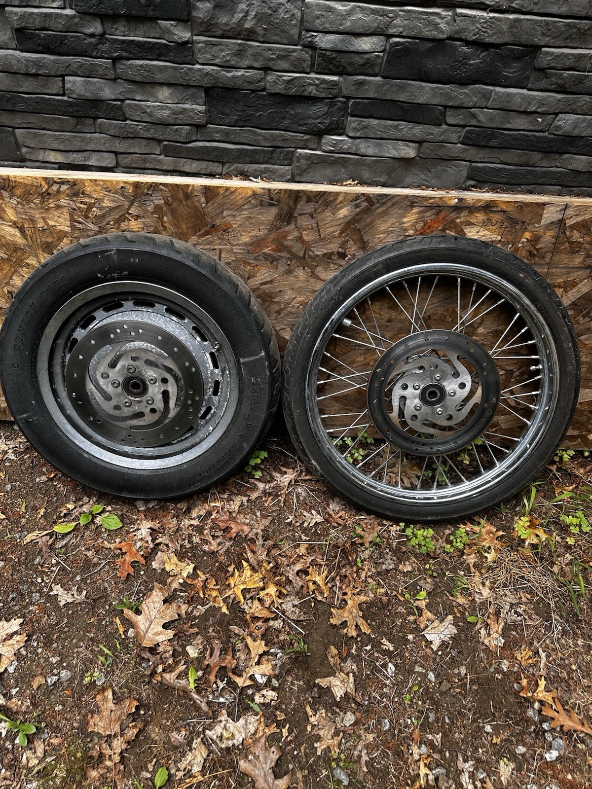 1991-2003 Harley Davidson Sportster Oem Wheels Set of 2 1991-2003 Harley Davidson Sportster Oem Wheels Set of 2