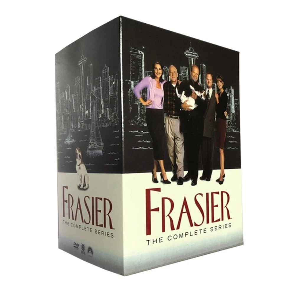 Frasier The Complete Series season 1-11 (DVD, 44-Disc box Set) New Sealed US R1 Frasier The Complete Series season 1-11 (DVD, 44-Disc box Set) New Sealed US R1