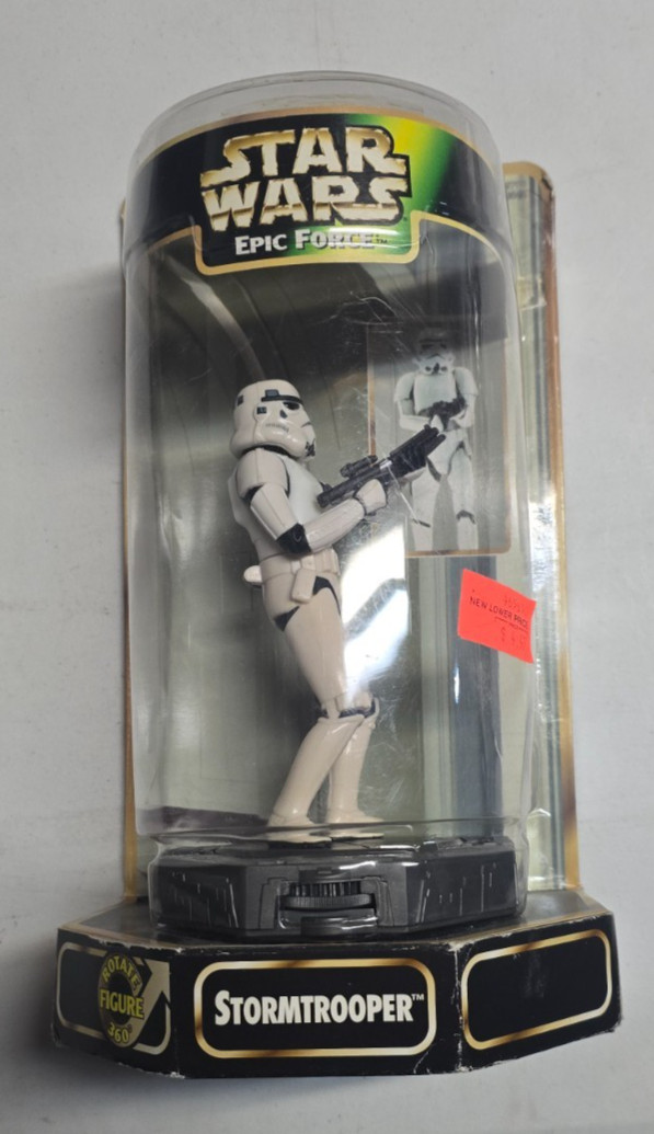 Vintage 1998 Hasbro Star Wars Epic Force Stormtrooper 6