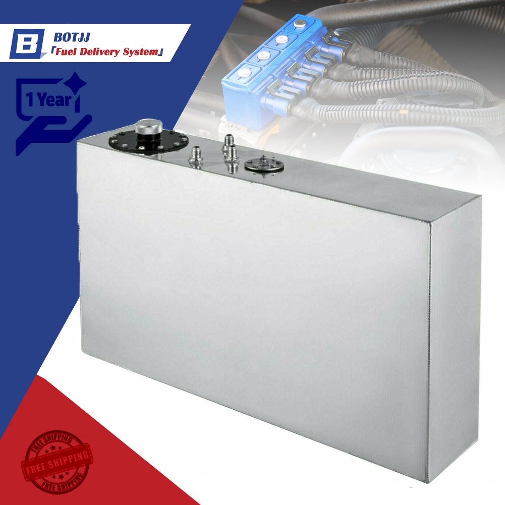 15 Gallon/56L Top-Feed race/drift Fuel Cell Gas Tank+Level Sender slim Aluminum 15 Gallon/56L Top-Feed race/drift Fuel Cell Gas Tank+Level Sender slim Aluminum