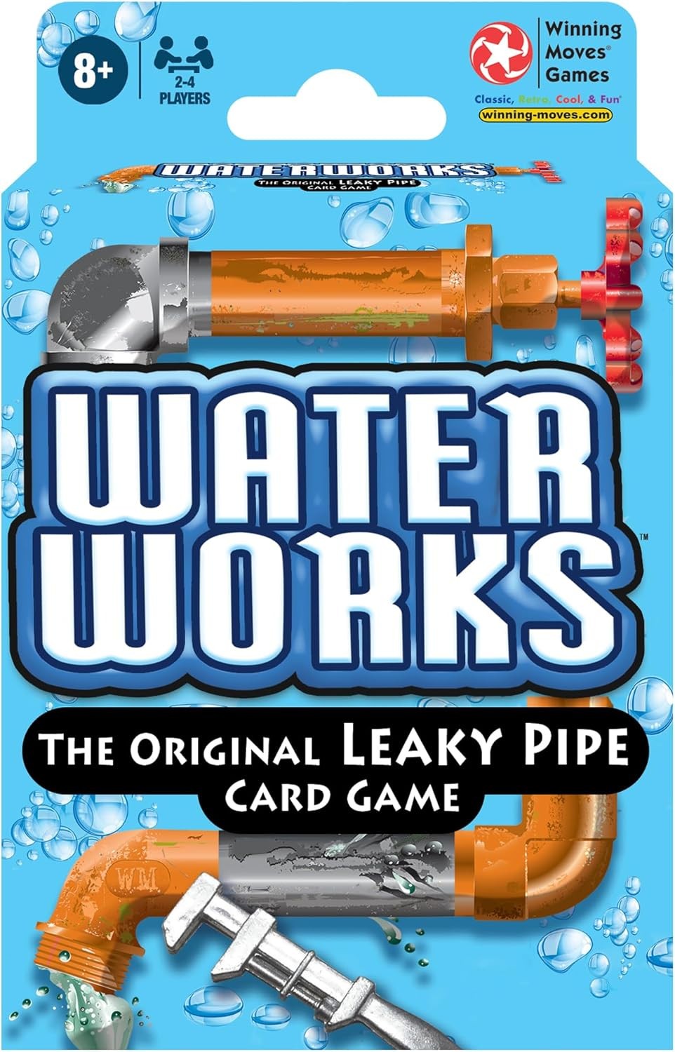WATER WORKS Card Game LEAKY PIPE toy plumber WRENCHES Classic 1970s Sealed WATER WORKS Card Game LEAKY PIPE toy plumber WRENCHES Classic 1970s Sealed