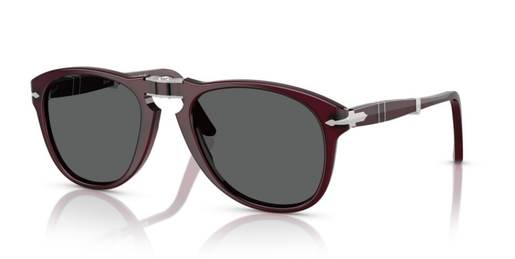Persol PO 714 - 54 1216B1 - Sunglasses - Plum/Dark Grey