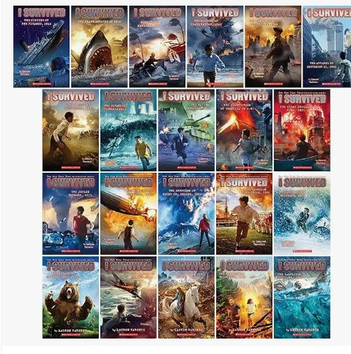 I Survived Series Complete Books Set (21 Books)
