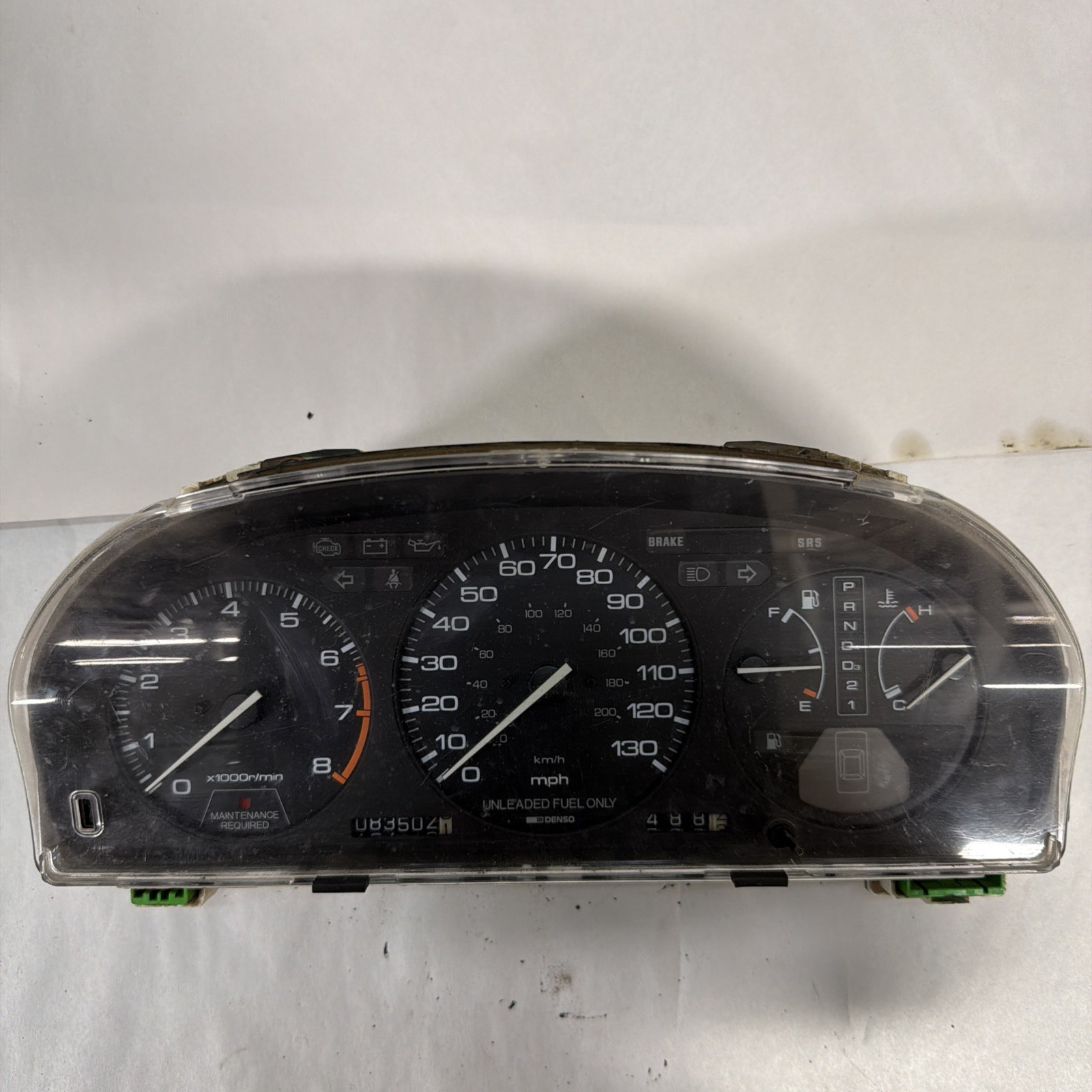 1990-1993 Honda Accord Speedometer Instrument Gauge Cluster OEM 83,502 Miles 1990-1993 Honda Accord Speedometer Instrument Gauge Cluster OEM 83,502 Miles