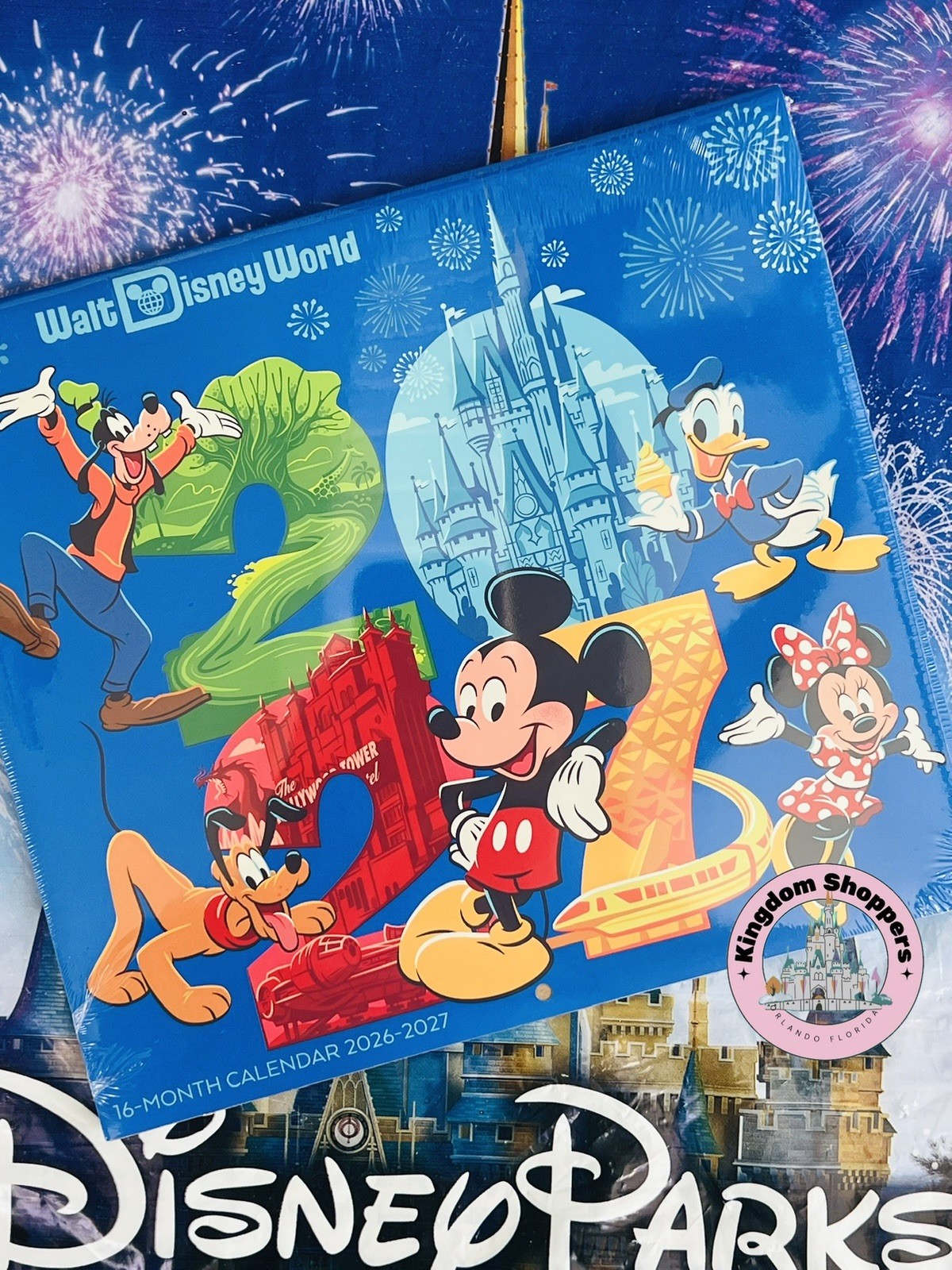 2026 2027 Walt Disney World Full Color 16 Month Official Calendar New 2026 2027 Walt Disney World Full Color 16 Month Official Calendar New