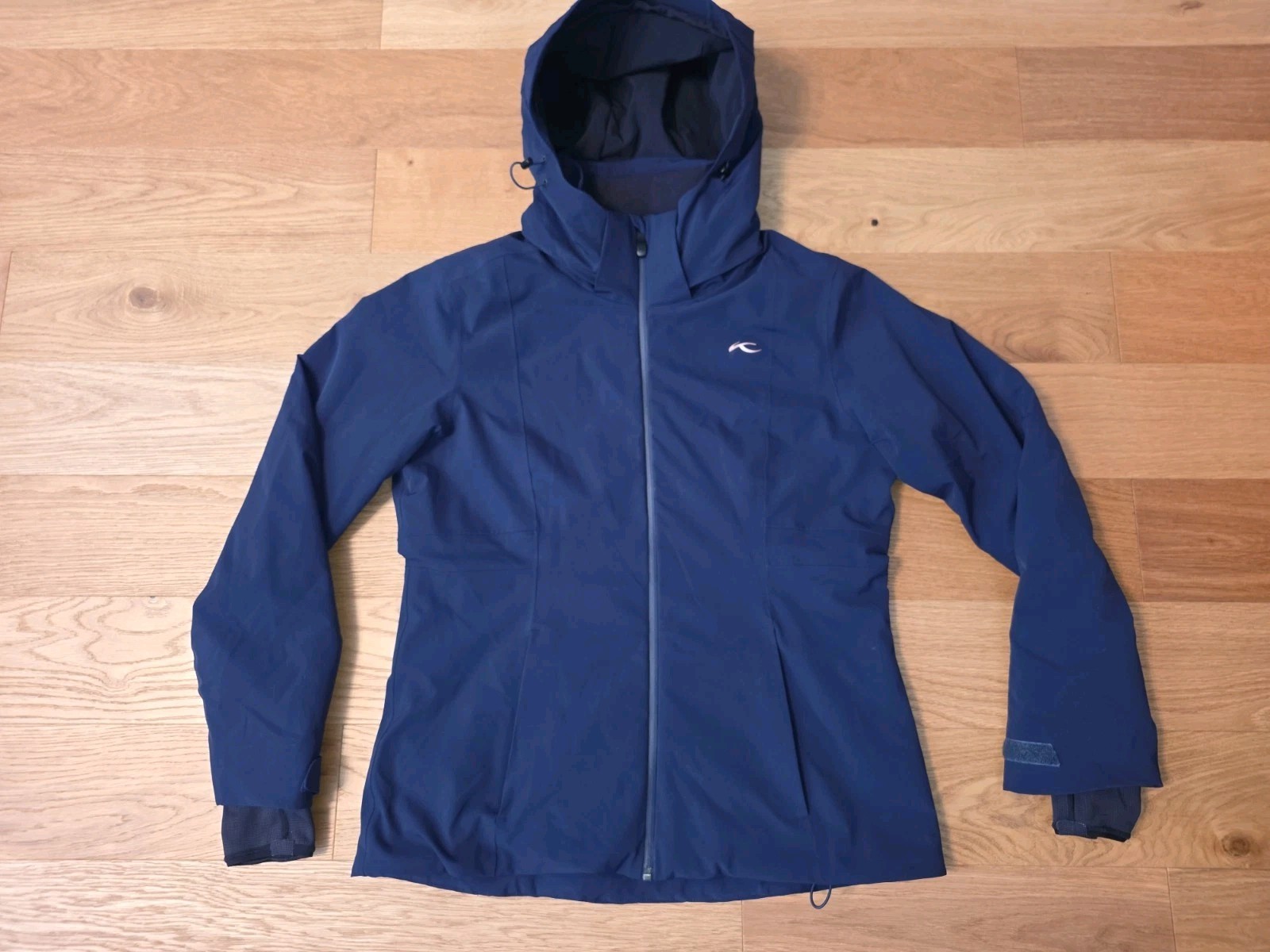 KJUS Ladies Pearl Ski Jacket Size US L NAVY Winter Outdoor Skiing Snowboarding