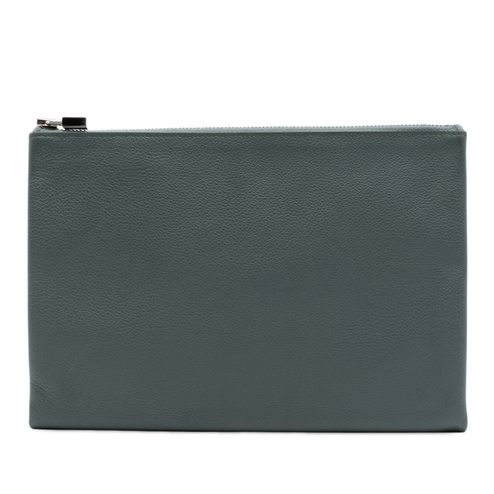 Hermès Evercolor Atout Pouch 26 Pre-Loved Gray