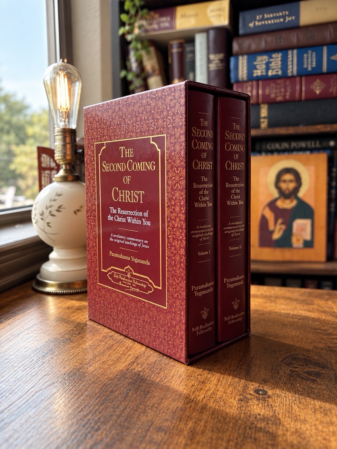 THE SECOND COMING OF CHRIST VOLUME I & 2 BOOK SET PARAMAHANSA YOGANANDA W/Case THE SECOND COMING OF CHRIST VOLUME I & 2 BOOK SET PARAMAHANSA YOGANANDA W/Case