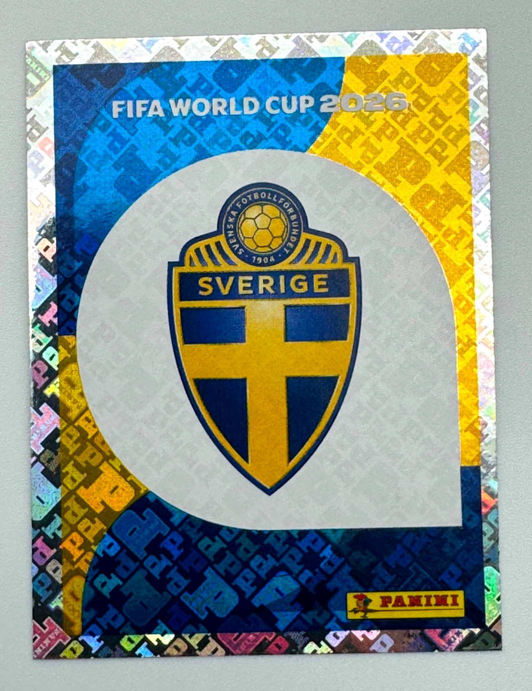 2026 100% Authentic Panini FIFA World Cup Sweden Stickers Pick Team Logo Players