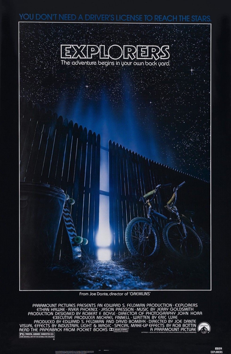 1985 Promo Film Poster Print \