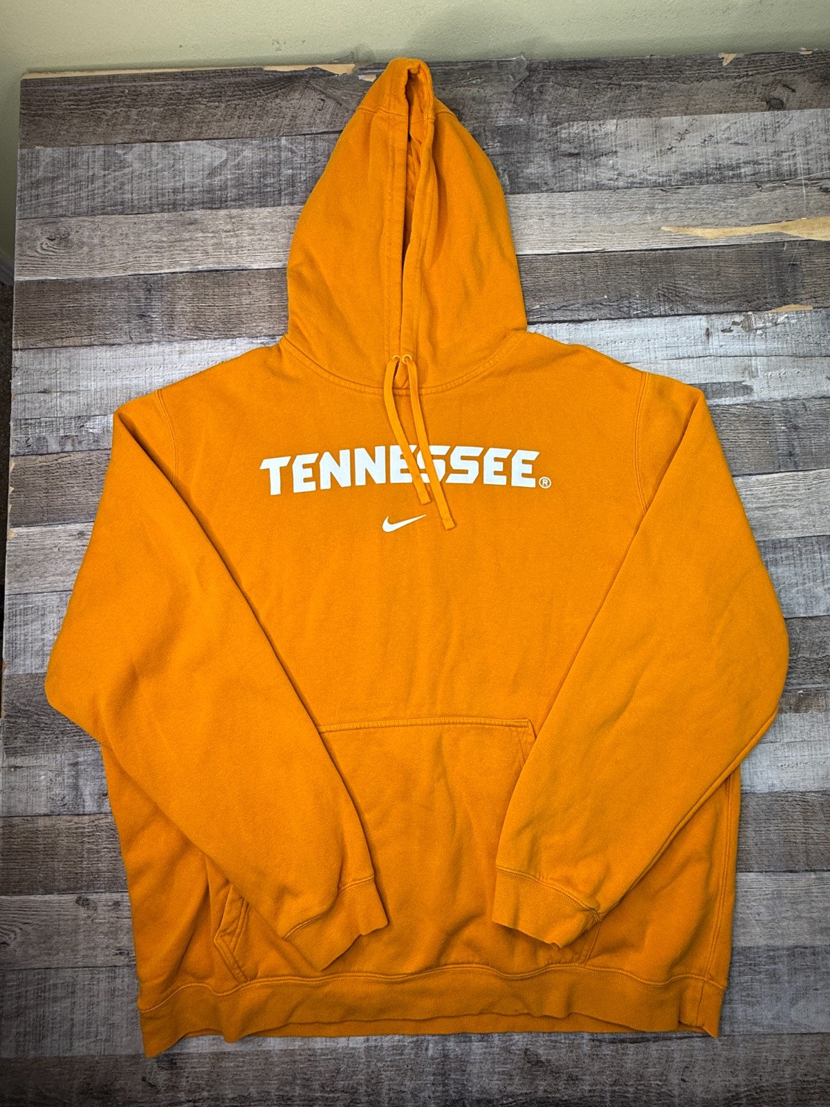 Nike Tennessee Volunteers Hoodie Mens 3XL Orange Pullover Center Swoosh Nike Tennessee Volunteers Hoodie Mens 3XL Orange Pullover Center Swoosh