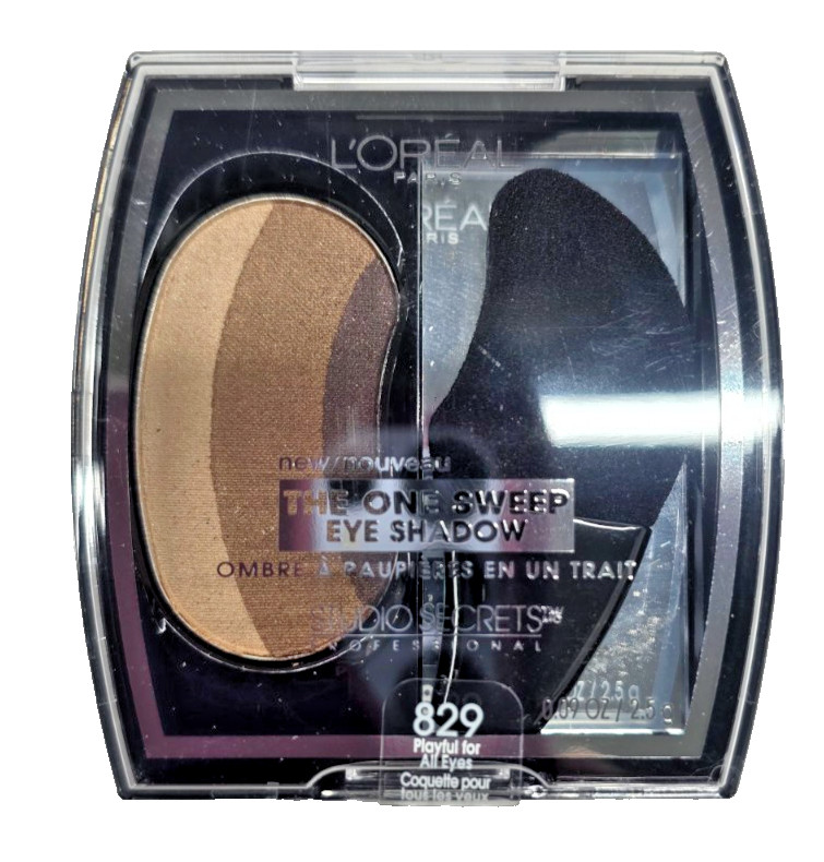 NEW L'Oréal THE ONE SWEEP Eye Shadow Trio- 829 Playful for All Eyes