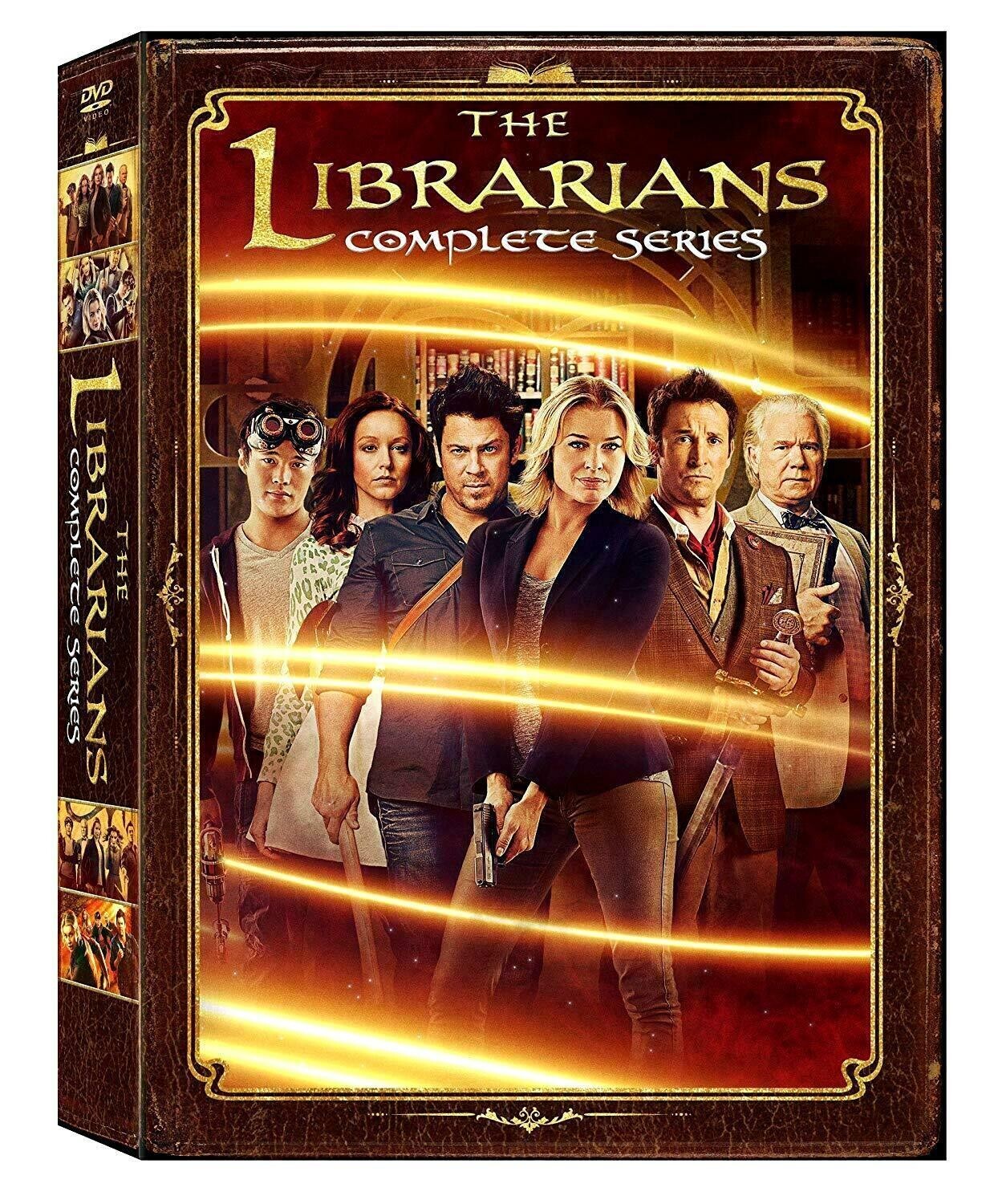 The LIBRARIANS the Complete Series on DVD 1-4 - Seasons 1 2 3 4 (12 Disc Set) The LIBRARIANS the Complete Series on DVD 1-4 - Seasons 1 2 3 4 (12 Disc Set)