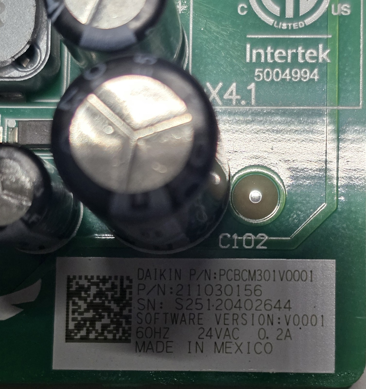 PCBCM301V0001S Goodman Control Board Amana Daikin HVAC Systems PCBCM301 V0001 PCBCM301V0001S Goodman Control Board Amana Daikin HVAC Systems PCBCM301 V0001