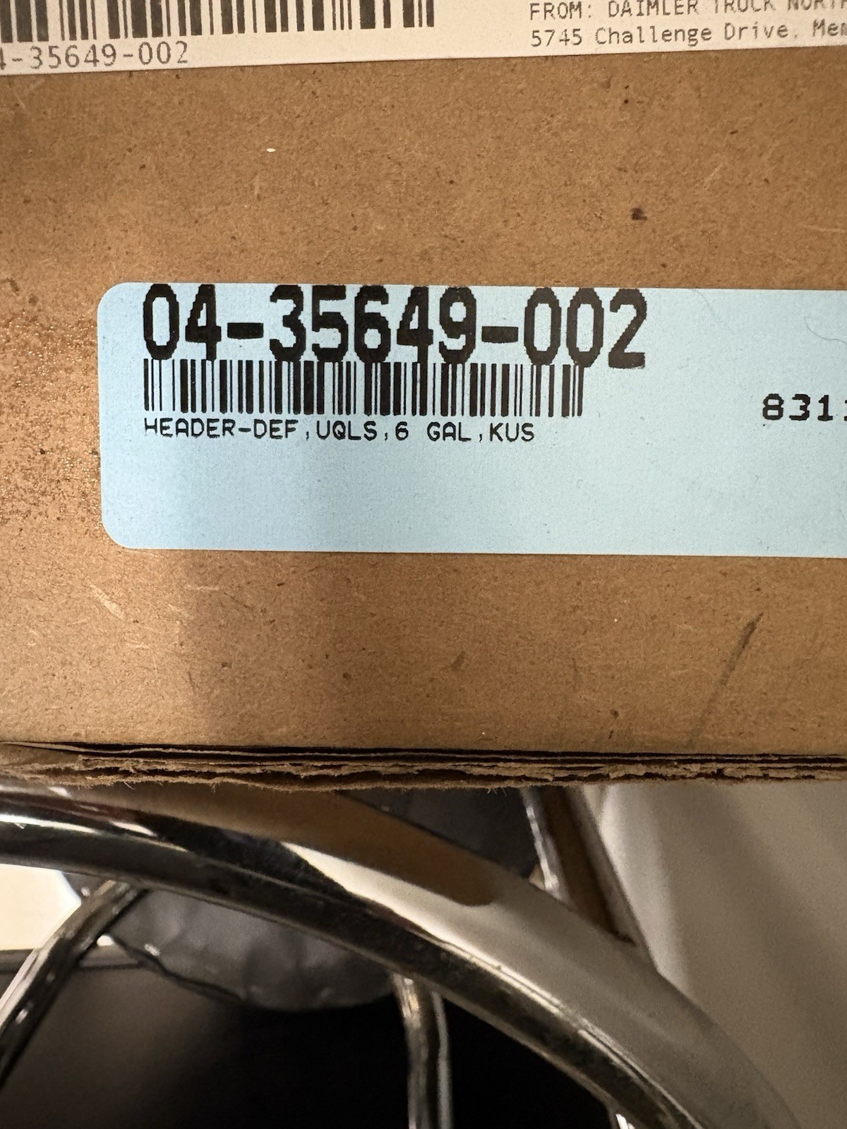 Genuine Original OEM Freightliner DEF Header Sensor 04-35649-002