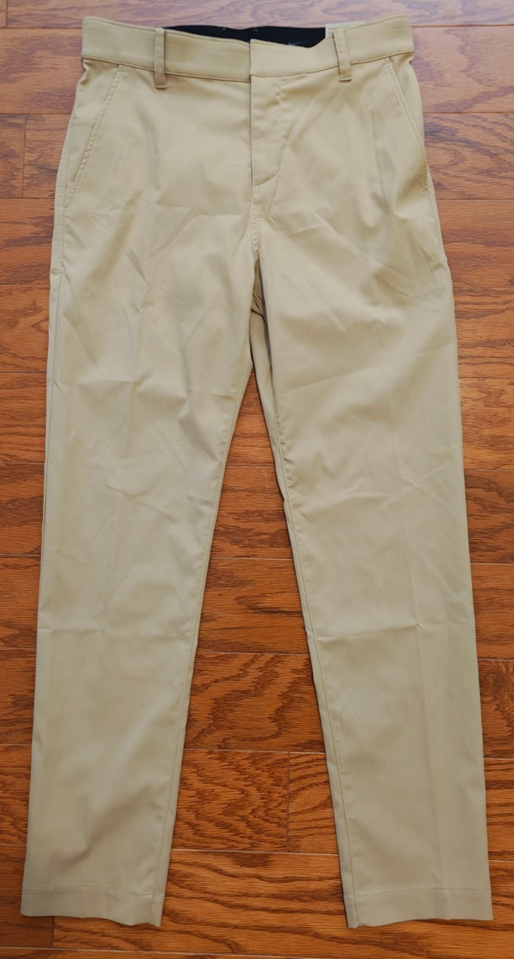 NEW NWT Men\'s Nike Tour Repel Slim Fit Golf Pants Chinos Beige Tan $100 30x32 NEW NWT Men\'s Nike Tour Repel Slim Fit Golf Pants Chinos Beige Tan $100 30x32