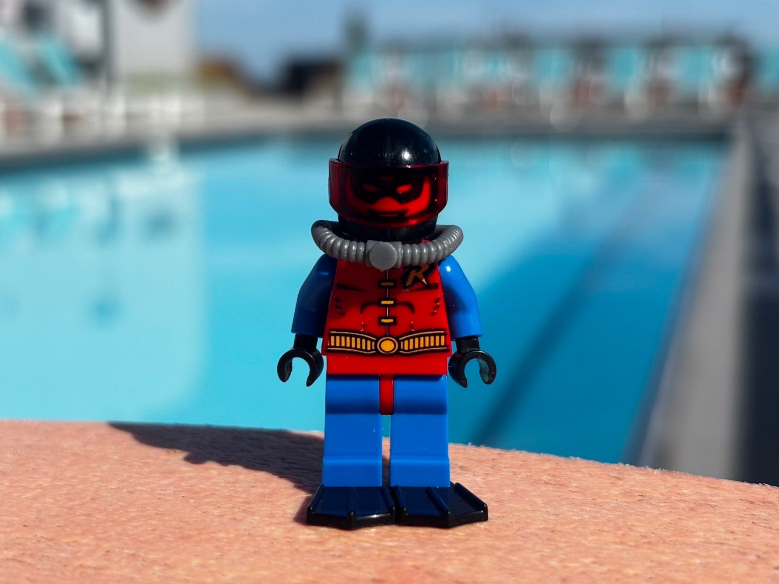 Lego Batman 1 Robin Scuba Suit (2006 Batman) UV printed 