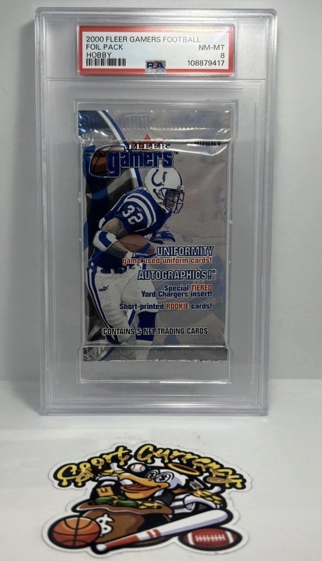 2000 FLEER GAMERS FOOTBALL CARD PACK POSS ROOKIES AUTOS 2000 FLEER GAMERS FOOTBALL CARD PACK POSS ROOKIES AUTOS