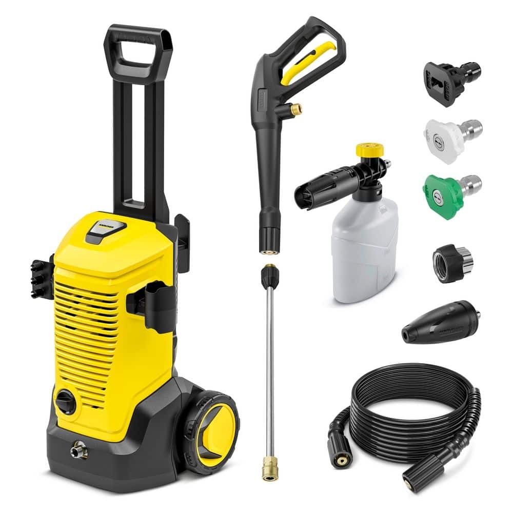 Karcher K 5 2000 PSI Electric Pressure Washer w/ Aluminum Pump & Turbo Cleaning
