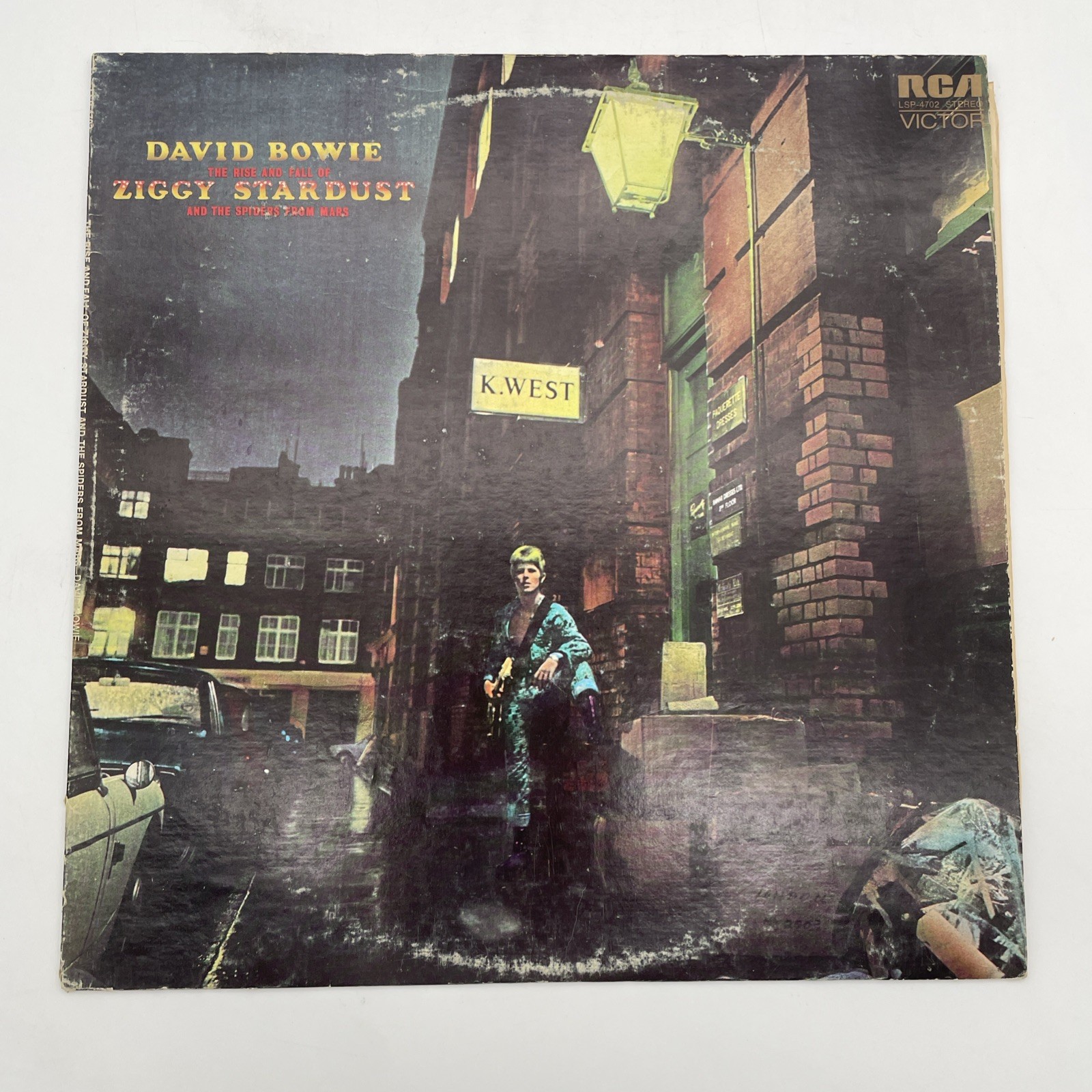 DAVID BOWIE The Rise And Fall Of Ziggy Stardust RCA LSP-4702 Orig Sleeves VG DAVID BOWIE The Rise And Fall Of Ziggy Stardust RCA LSP-4702 Orig Sleeves VG