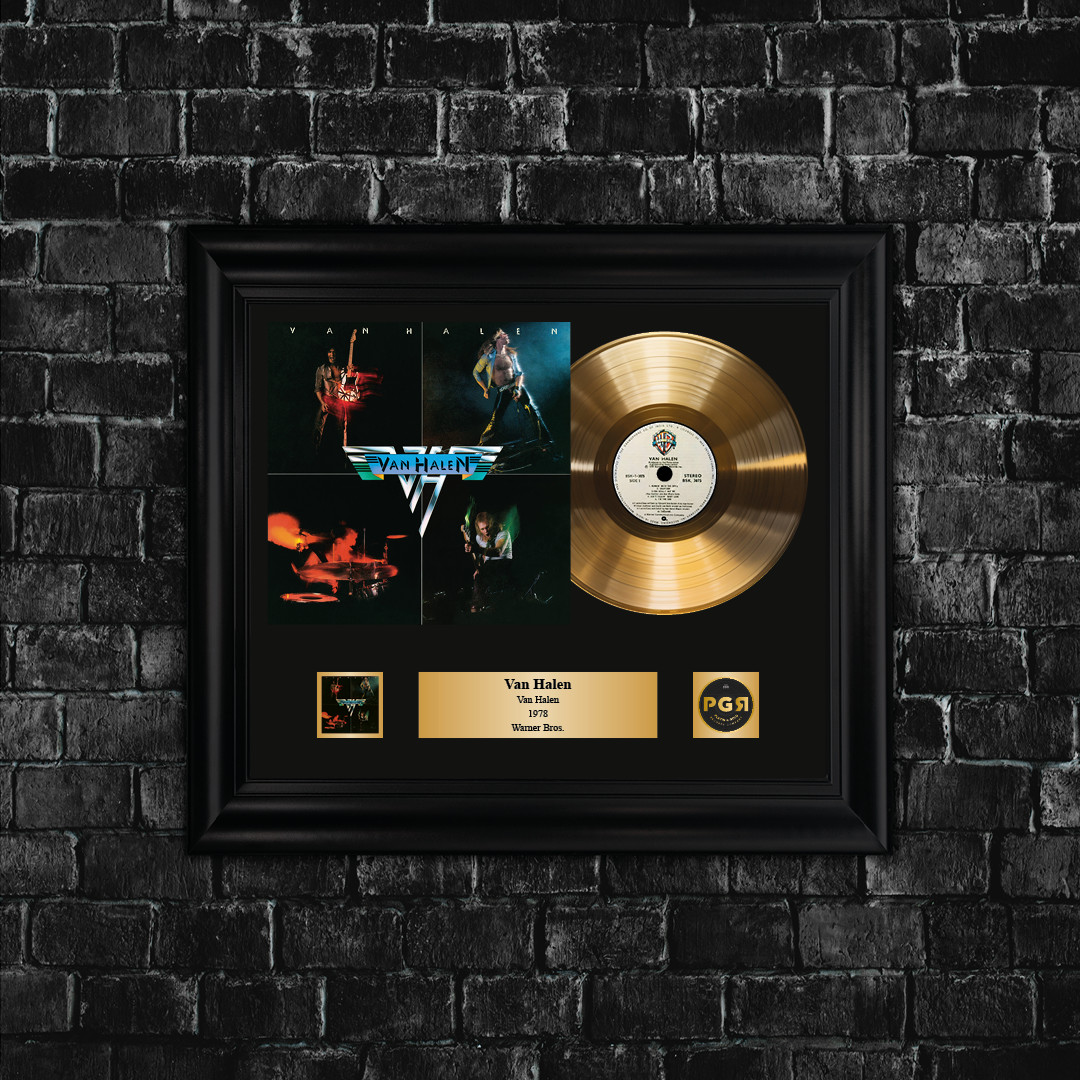 Copy Signed LP Vinyl - Van Halen - Memorabilia Gift | PGR