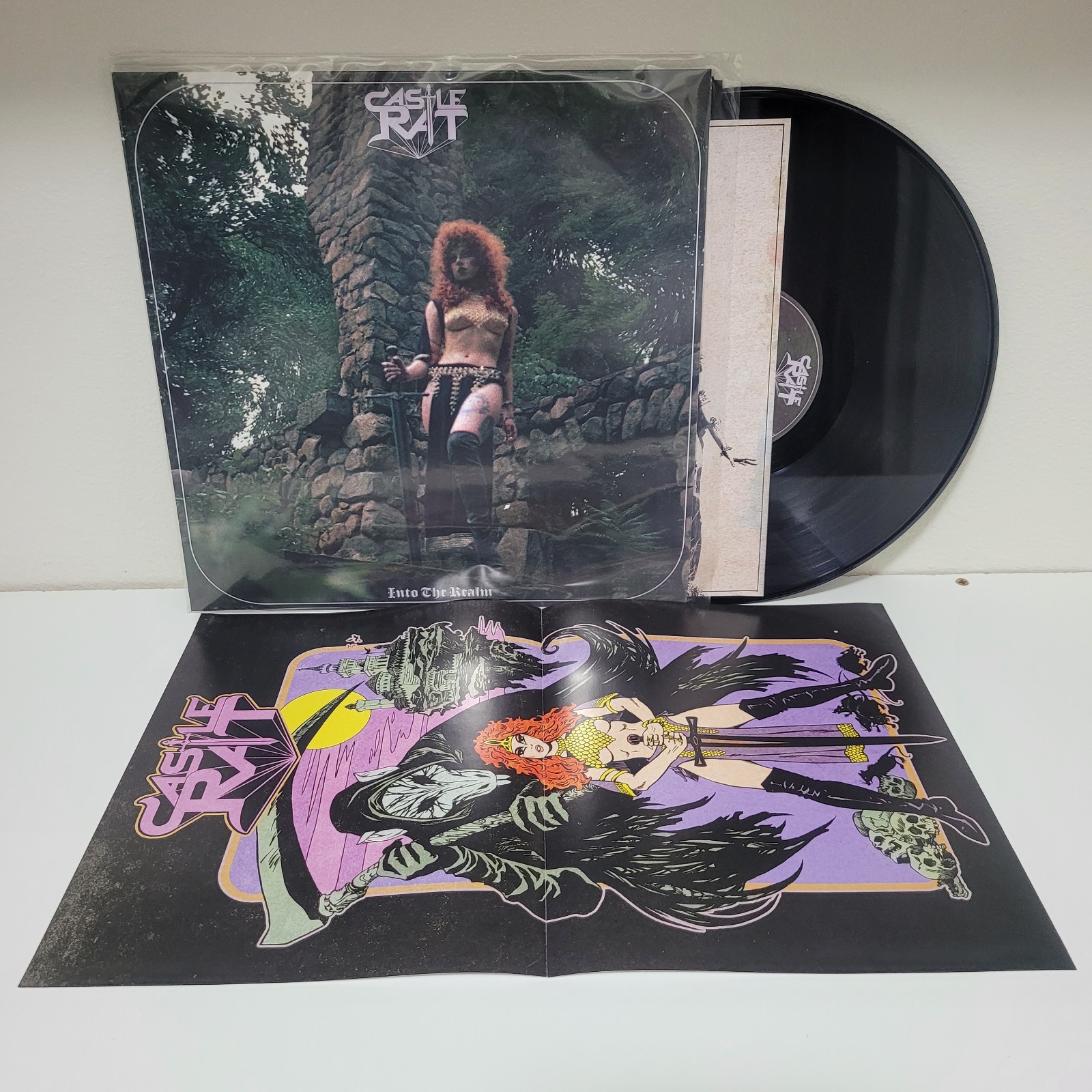 Castle Rat - Into The Realm - 2nd Pressing - Black Vinyl - O.G. Poster Included Castle Rat - Into The Realm - 2nd Pressing - Black Vinyl - O.G. Poster Included