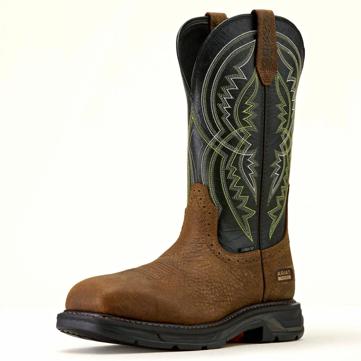 Ariat Men's Work Hog Xt Coil Wide Square Toe Boots - Wide Carbon Toe - 10.5 Wide Ariat Men's Work Hog Xt Coil Wide Square Toe Boots - Wide Carbon Toe - 10.5 Wide