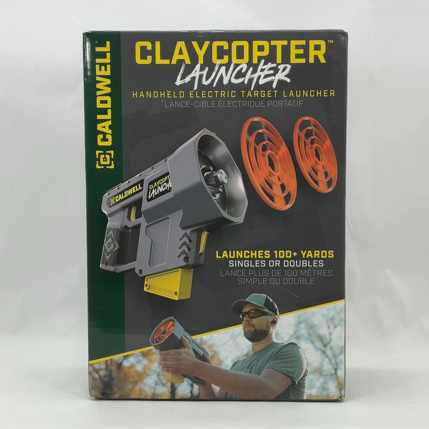 New Caldwell Claycopter Launcher Handheld Electric Target Launcher Target Launch