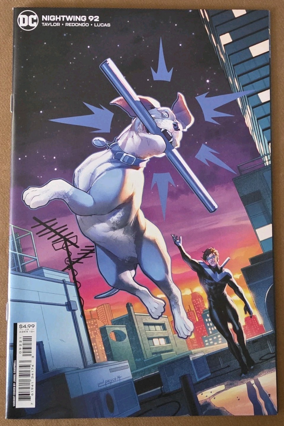 Nightwing #92 (2022) Variant Cover Nightwing #92 (2022) Variant Cover
