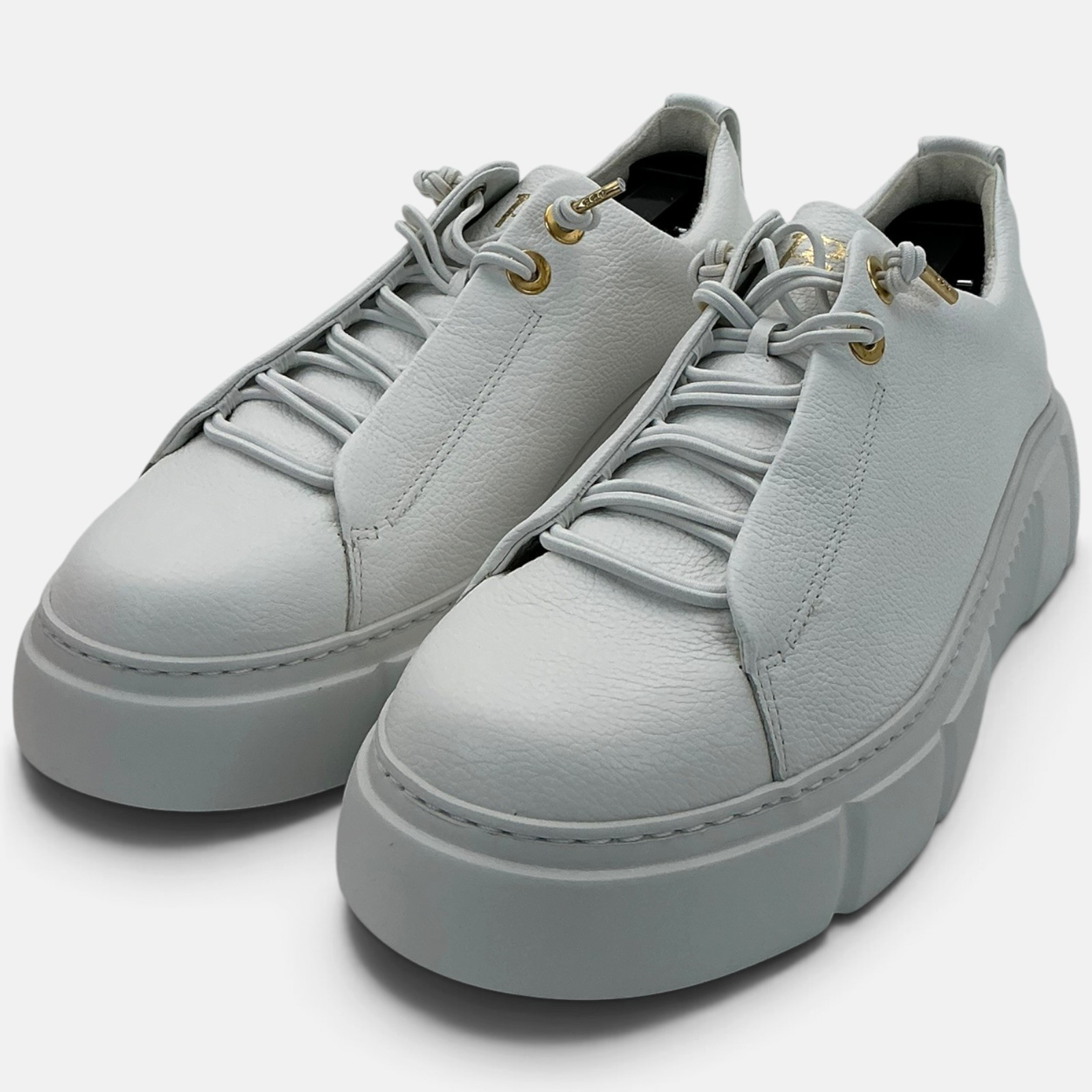 Paul Green Abbey Women\'s Size 8 US White Leather Sneakers NIB Paul Green Abbey Women\'s Size 8 US White Leather Sneakers NIB