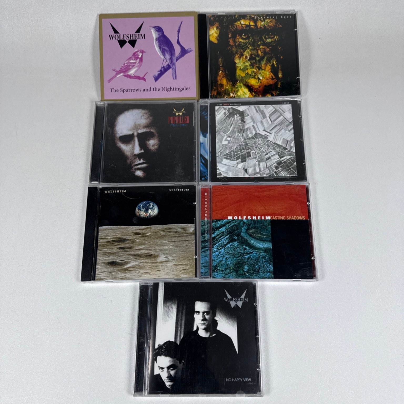 Wolfsheim CD Lot Collection 7 Albums The Sparrows and the Nightingales Popkiller