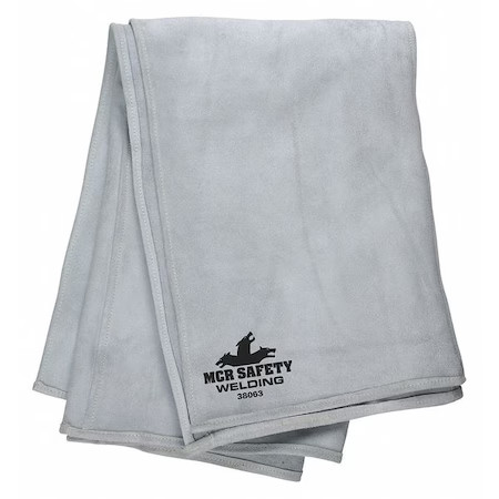 Mcr Safety 38063 Welding Blanket, Leather, 6 Ft L., 3 Ft W. Mcr Safety 38063 Welding Blanket, Leather, 6 Ft L., 3 Ft W.