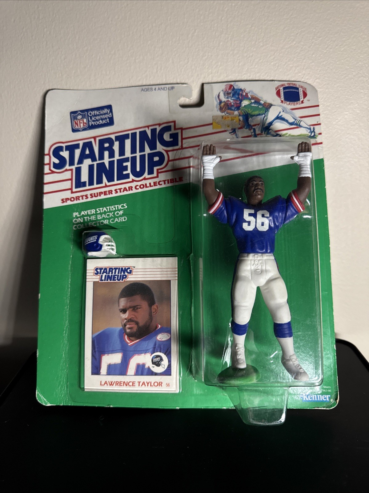 READ DESCRIPTION 1988 LAWRENCE TAYLOR Kenner Starting Lineup New York Giants