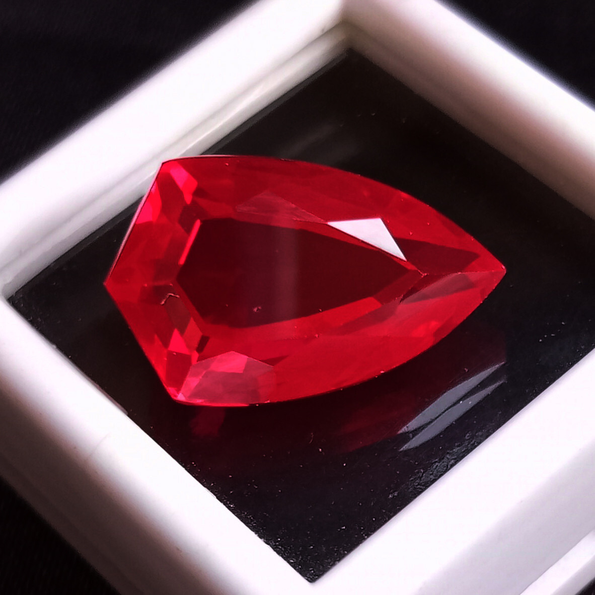 Natural Fancy Blood Pigeon Red Ruby 11.80 Ct Certified Loose Gemstone