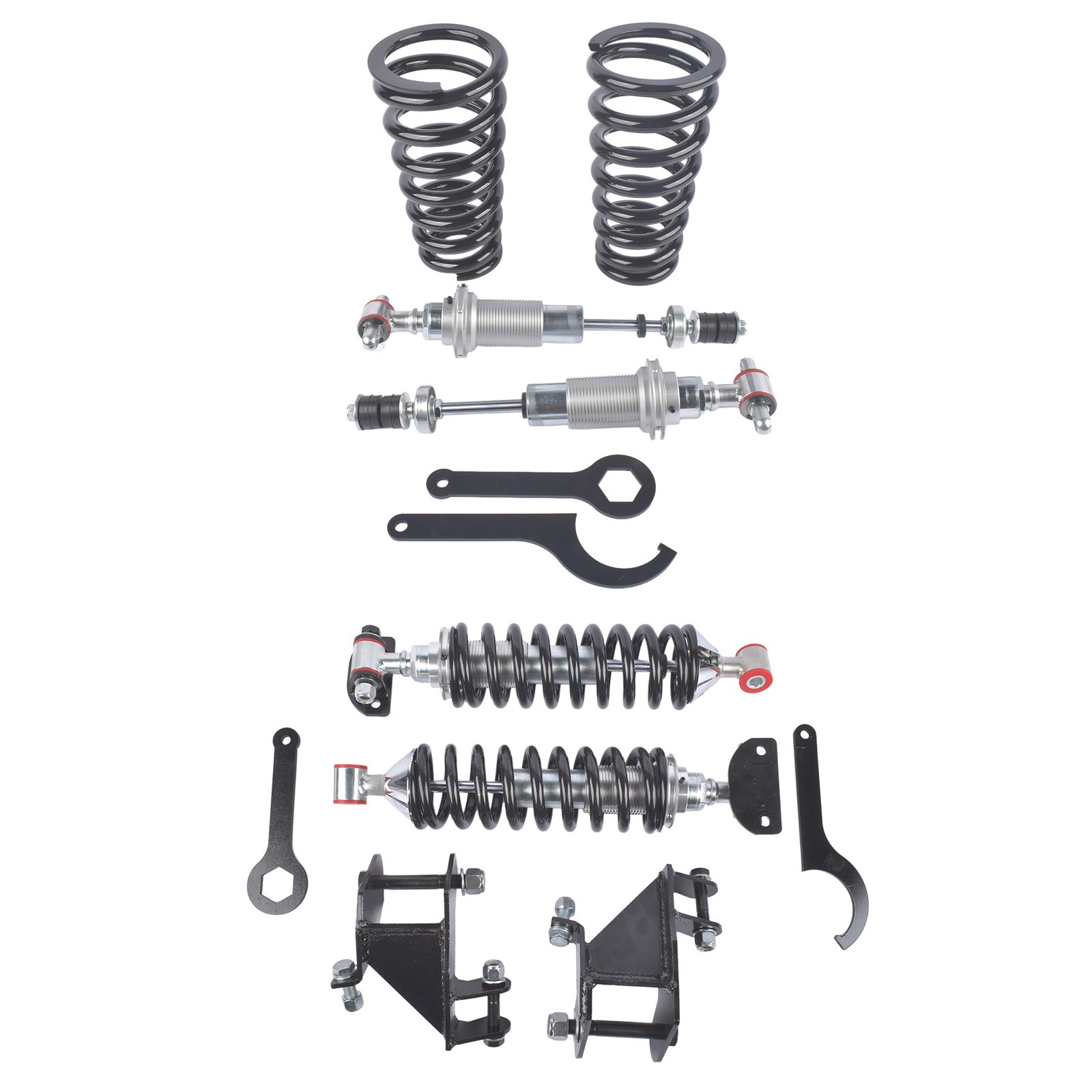 Bolt-On Complete Coilover Kit Fits for Chevy Chevelle Olds Cutlass Pontiac GTO
