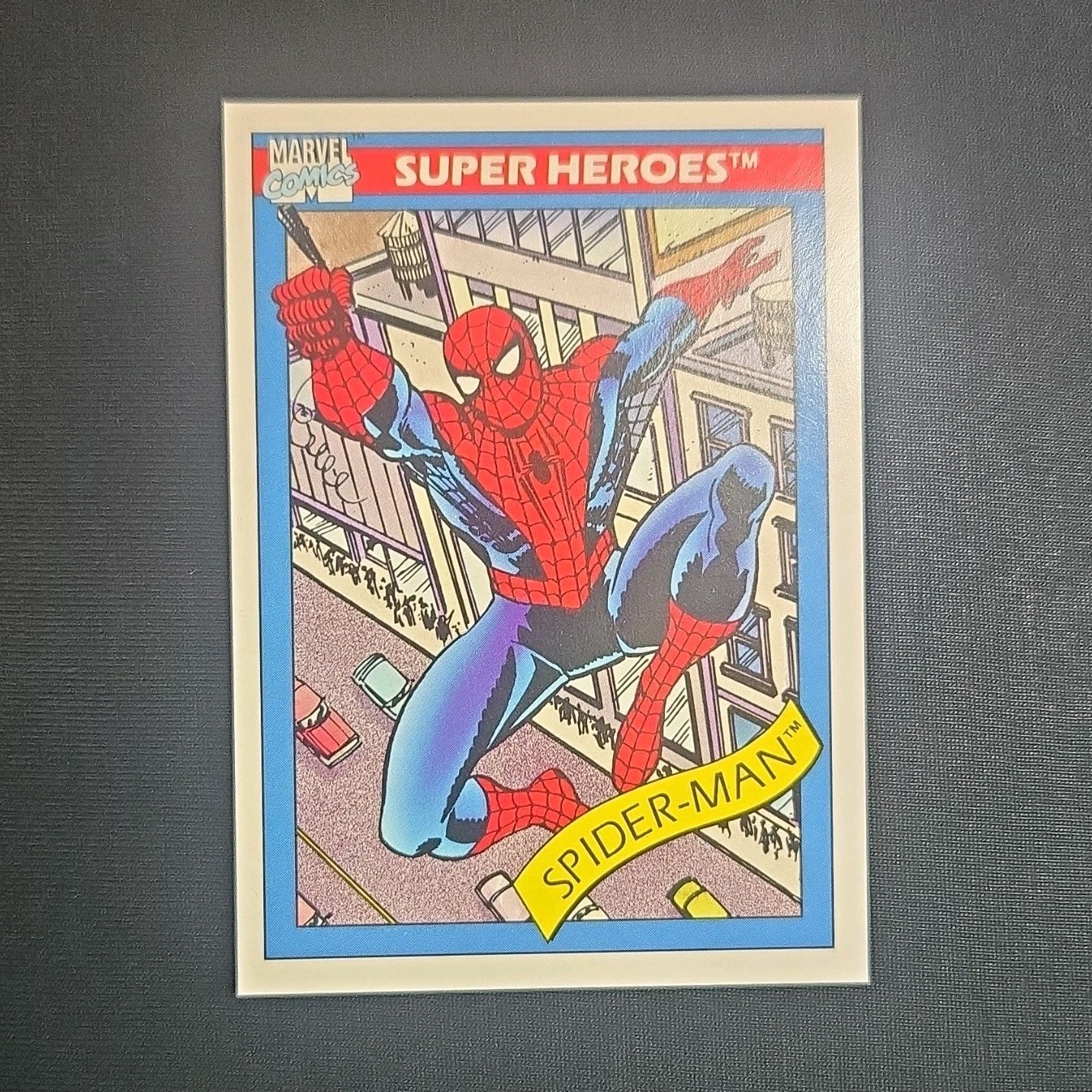 1990 Impel Marvel Comics Super Heroes Spider- Man #29 Trading Card 1990 Impel Marvel Comics Super Heroes Spider- Man #29 Trading Card